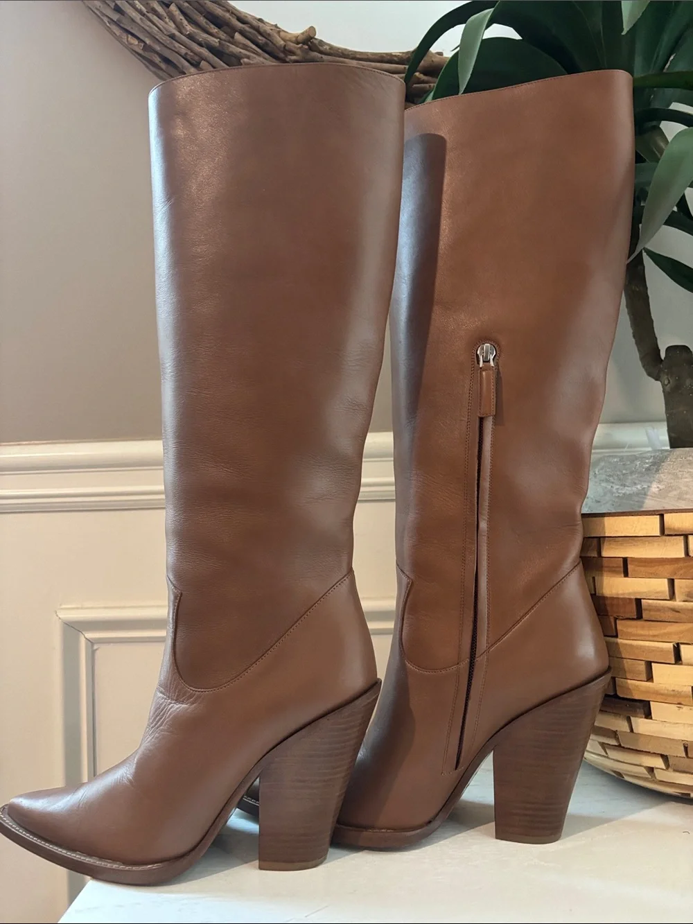 MICHAEL KORS COLLECTION Gwen Leather Boot